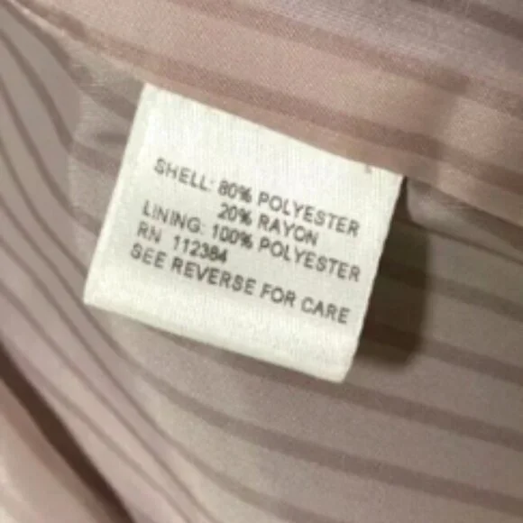 Calvin Klein Pencil Skirt Suit Set Lined Blazer Gray One Button Knee Length Sz 2 - Picture 10 of 15